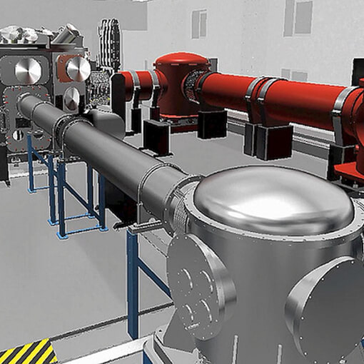 Vibration of high power precision laser mirror IDS3010  displacement sensor