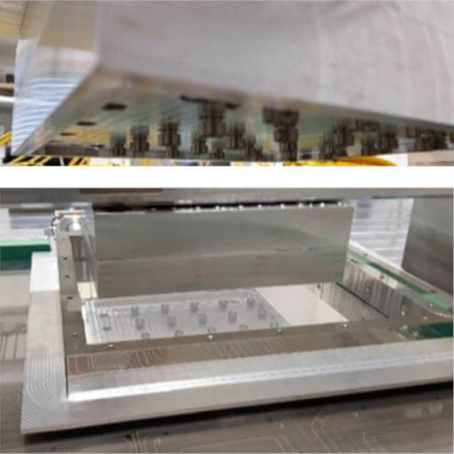 Measuring the Deformation of a Magnetically Levitated Plate made with the displacement sensor