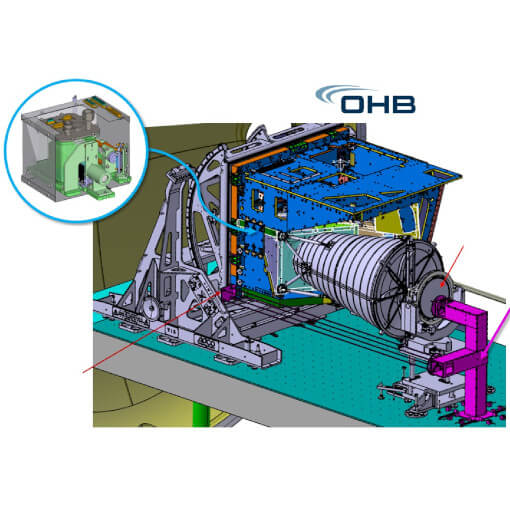 Deformation Detection of Satellite Flight Instruments made with the interferometric displacement sensor IDS3010