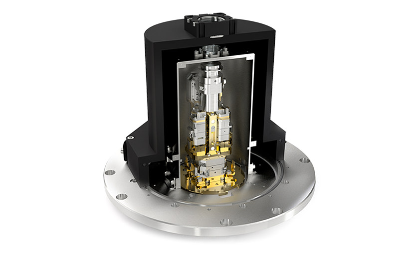 attodry800 shrouds, photonic probe station, open