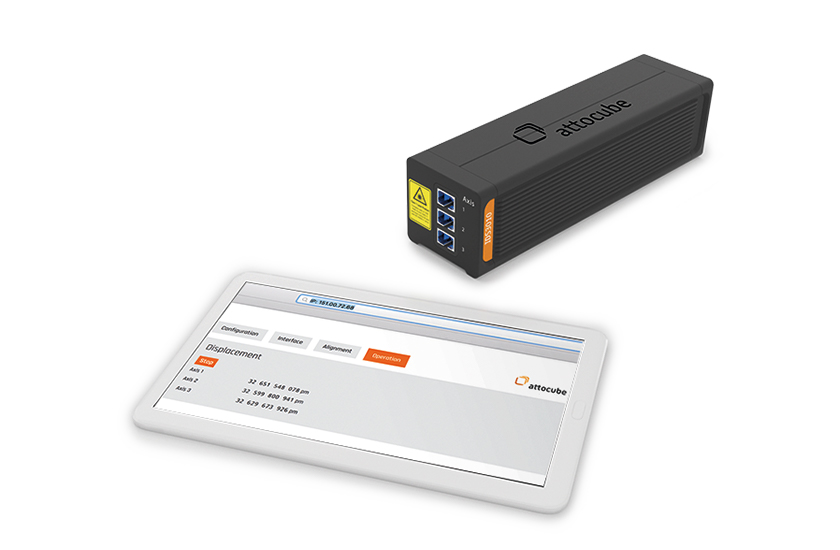 displacement sensor, features, web, server, keyvisual
