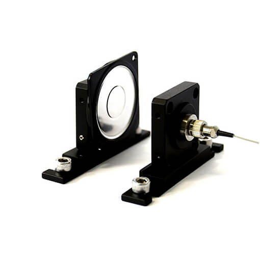 Measuring a speakers‘ frequency response using the interferometric sensor made with the displacement sensor