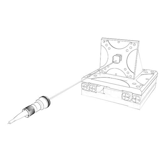 Optical Interferometer in Quality Control of a Nanopositioner made with the displacement sensor
