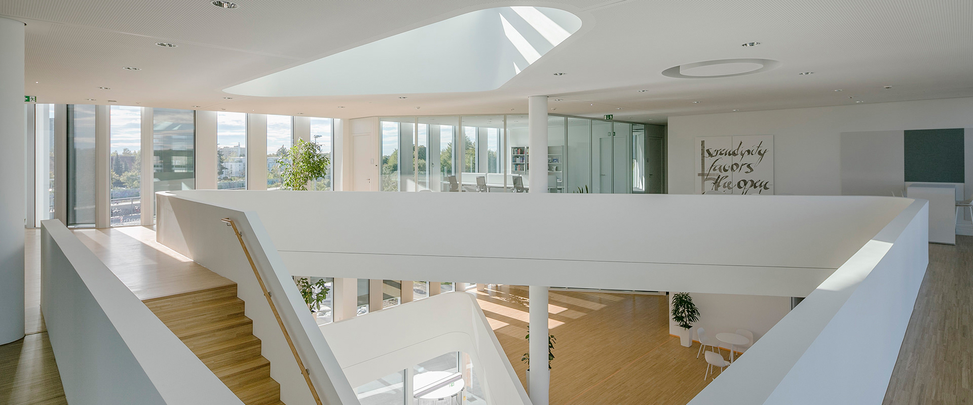 Nanofactory, bulls eye view