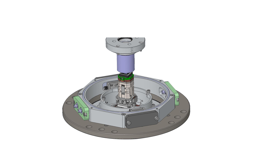 optical cryostat HV Objective and LCC Sample Holder 3