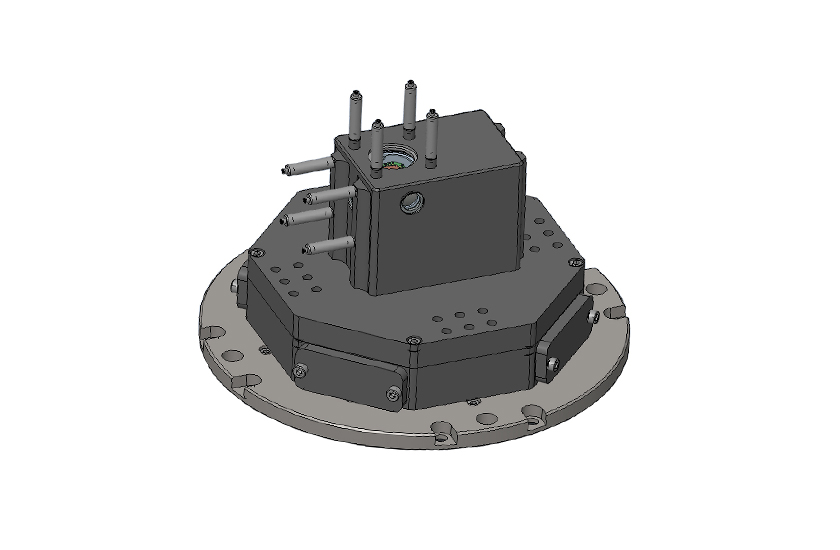 optical cryostat RT-LT Transmission cage system 3