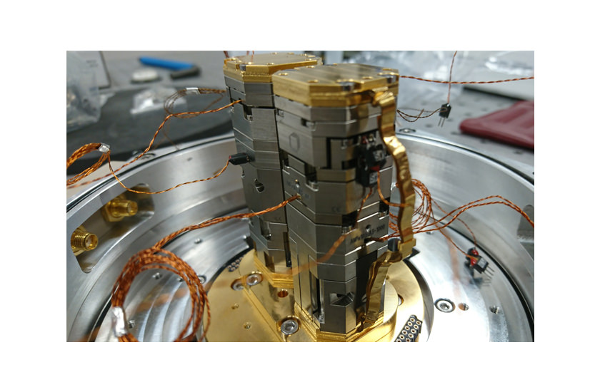 optical cryostat THz Transission Setup 1