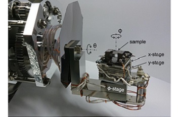 3D micro structure sample positioning in 4 dimensions in a µ RHEED SEM system ECR3030  ECSx3030