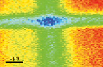 Characterizing a scanning fluorescence X ray microscope  made with the displacement sensor