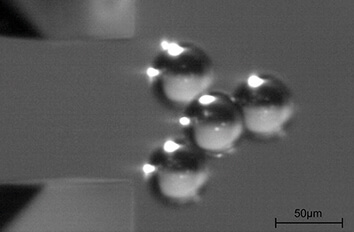 Enabling Haptic Assembly of Micrometer Structures made with Ambient or Vacuum Nanopositioner