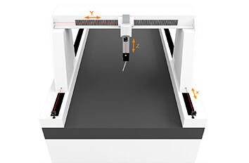 Fast Calibration of Machine Tools based on the IDS3010 displacement sensing