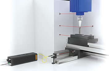 Machine Integrated Sensors for Motion Capturing displacement sensing
