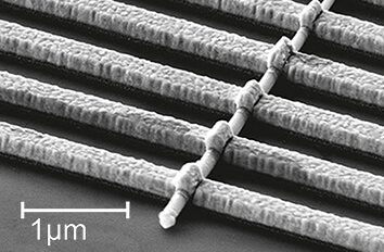 Magnetoresistance of self assembled GaMnAs based nanowires detected with atto3DR