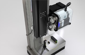 Motion Tracking for Mechanical Load Tests of Gear Boxesand Drive Power Trains made with the interferometric displacement sensor IDS3010