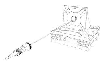 Optical Interferometer in Quality Control of a Nanopositioner made with the displacement sensor