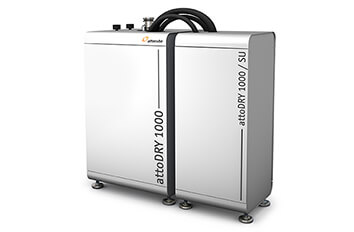 Scanning probe microscopy in an ultra low vibration closed cycle cryostat closed cycle cryostat attoDRY1000