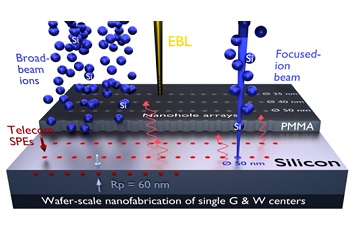 Telecom Single Photon Emitters in Silicon attoDRY800  LT APO