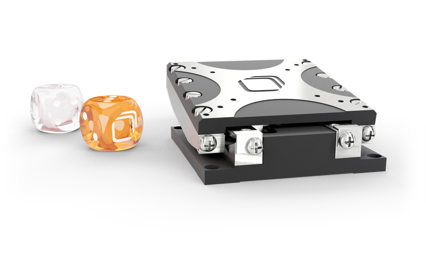 ECGt5050 Al HL RT   Goniometer aus Aluminium  Nanopositioners for Ambient and Vacuum Conditions