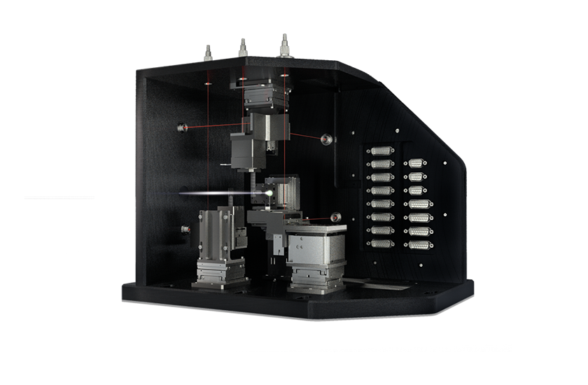 nanopositioners, customized nanopositioning solutions, integrated customer setup